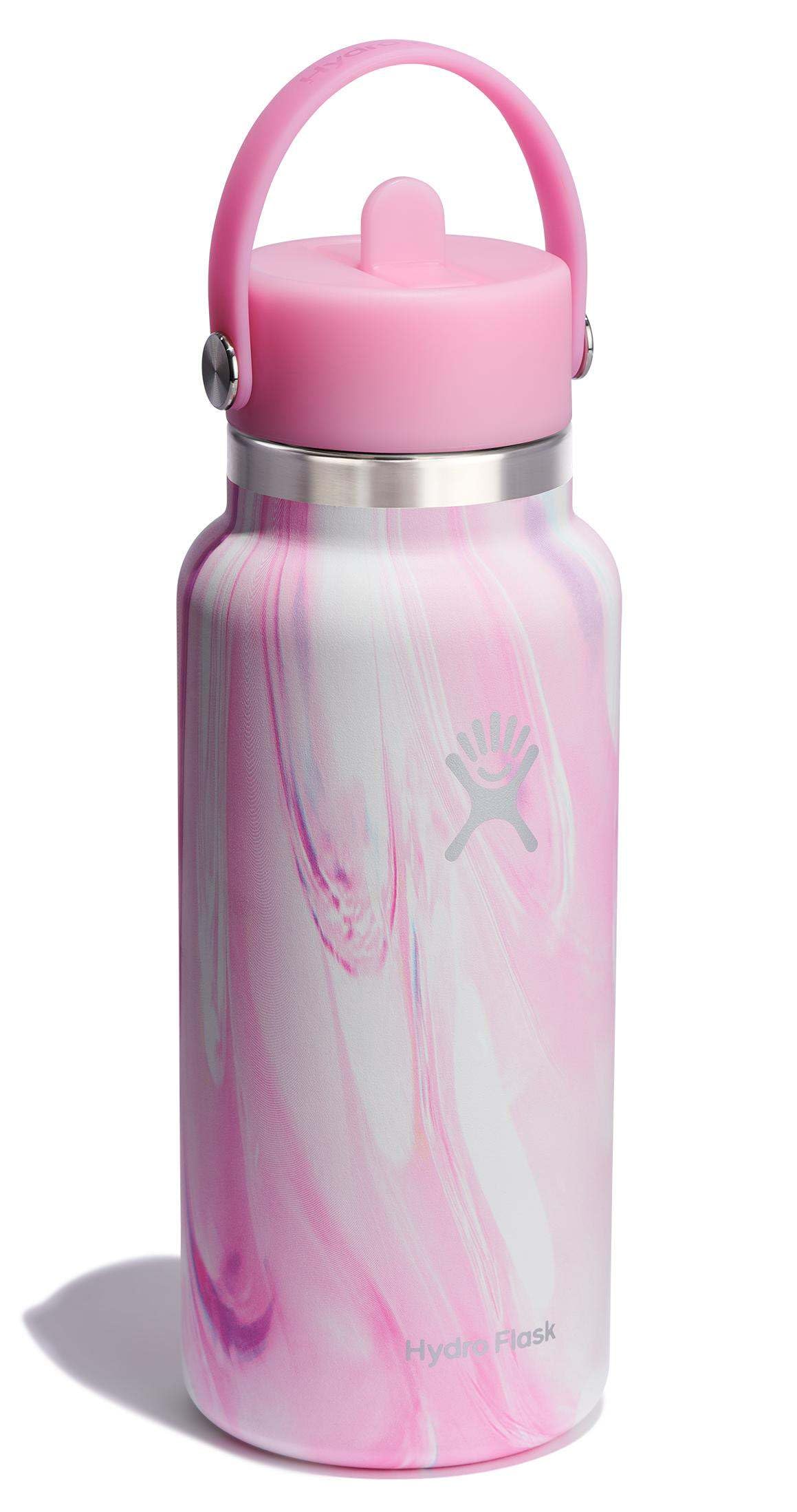 Water Bottle Insulated Stainless Steel (32 Oz / Jelly Pink)