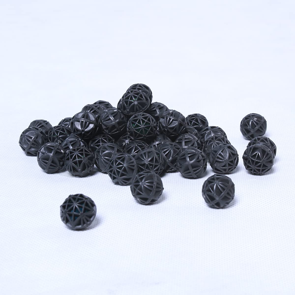 Aquarium 0.6" Bio Balls 100pcs for Fish Tank Pond Canister Filter Media (0.6")