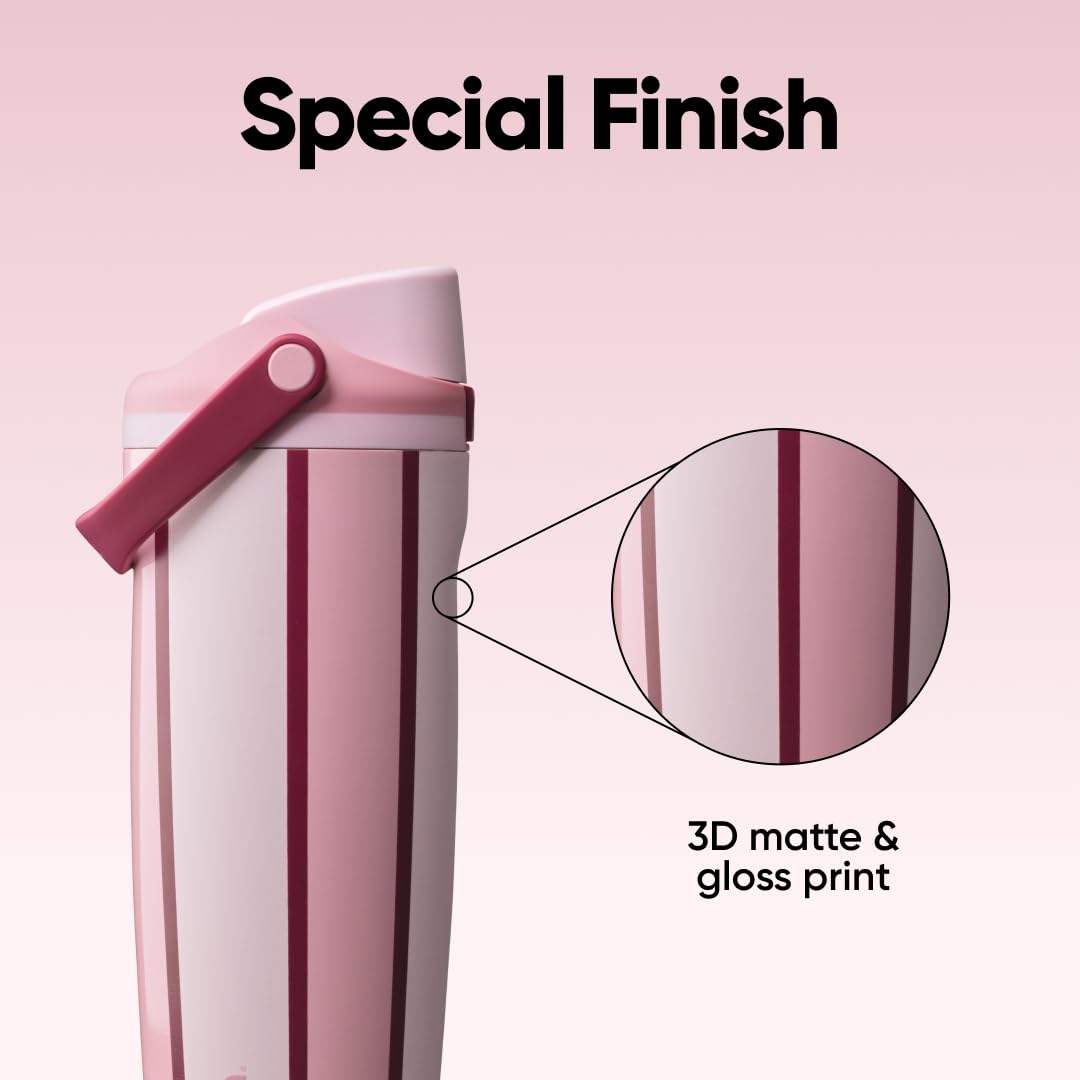 FreeSip Sway Stainless Steel Water Bottle 30 oz Sweet Talk (Sweet Talk / 30 Ounces)