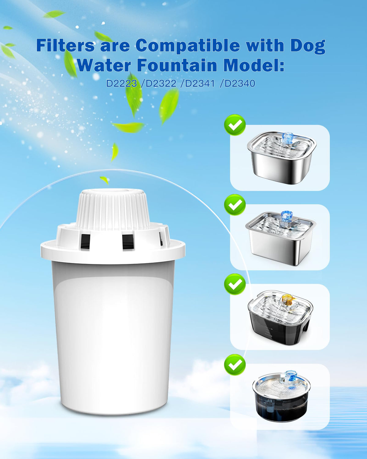 Water Fountain Replacement Filters