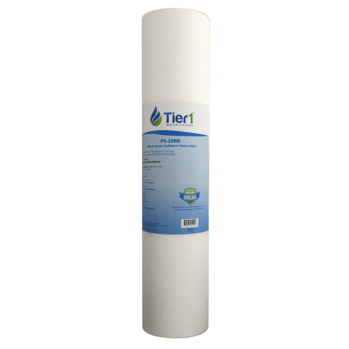 5 Micron 4.5" × 20" Sediment Filter Replaces DGD (5 Micron / 1 Pack)