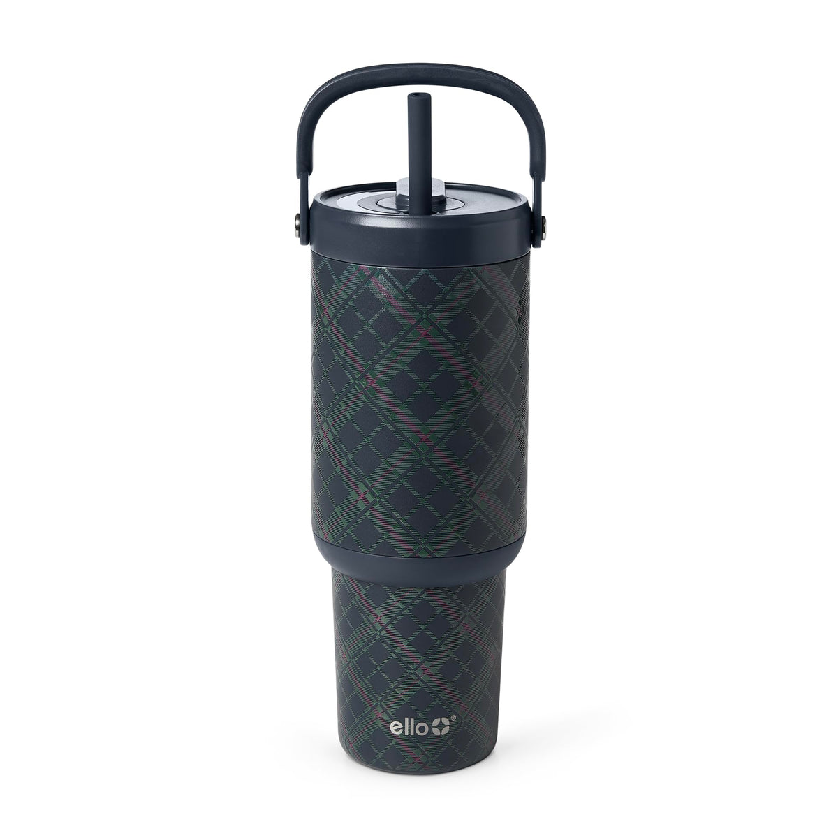 Oasis Go+ 32oz Insulated Stainless Steel Tumbler with Straw (32 Ounces / Heritage Plaid)